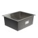 Kitchen sink Aflorn Af95043, Sredal, S = 3.0 and 0.8 mm, 50x43x20 cm, siphon, satin