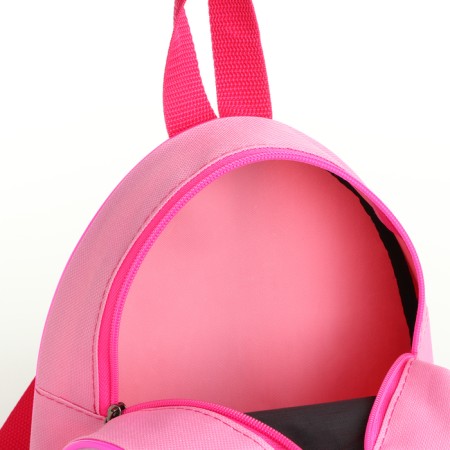 Baby backpack 21*9*23, lightning department, cat in roses of stars, pink-4