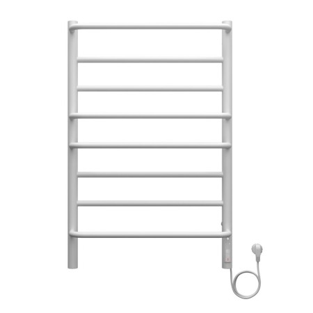 Terminus heated towel rail "Euromix" P8, 500x800 mm, on the right, white matte