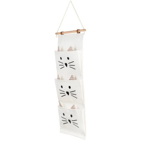 Suspension Organizer "Kitten", 30x64 cm, beige-1