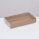 Confectionery packaging, craft with PVC lid, 18 x 10 x 3 cm