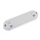 Cartage plate, for a phone number with a lid, fluorescent numbers, white