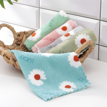 Microfiber Microfiber Tensor Dula "Chamomile", 30 × 30 cm, color mix