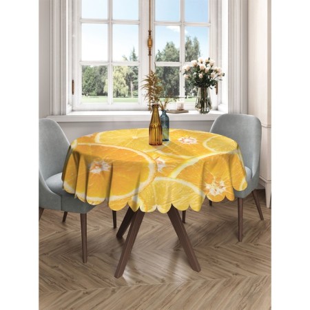 Tables on the table "Citruses", round, Saten, d = 150 cm-2