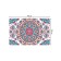 A set of napkins for setting the Eastern Tale table, rectangular, rounded edges, size 30x46 cm, 4 pcs