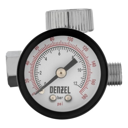 Denzel 57001 pressure manometer regulator, for a sprayer K1500, 12 bar, 1/4 "-3