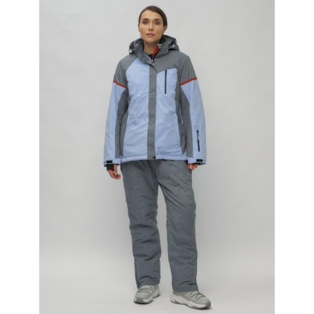 Ski suit, size 52, purple color-23