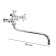 Accoona A7176 bath mixer, double -leaf, pouring 300 mm, with a shower set, chrome