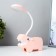 Hippo "Hippo" LED USB AKB Pink 7.5x13x29 cm Risalux