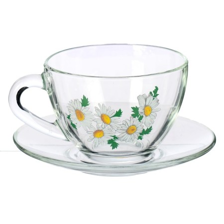 Tea Set "Romashkovo Field", 200 ml, in a suitcase-9