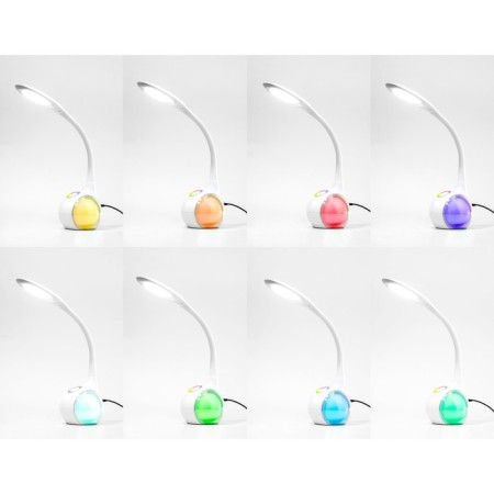 LED table lamp with RGB backlight Ambrella Light, Desk, De532, LED, 7.5 W, 230LUM, 4200K, white color-3
