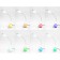 LED table lamp with RGB backlight Ambrella Light, Desk, De532, LED, 7.5 W, 230LUM, 4200K, white color