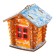 Wood painting. Christmas tree toy "Fairytale"