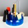 Avi table lamp E27 15W blue 16x16x49 cm Risalux