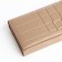 Women's wallet on magnet, beige color