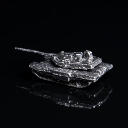 Tin figure "Collection tanks. Tank T-90 Vladimir", brass-1
