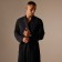 Wafel dressing gown men SL Home: BOHO "Dark Mare", size XL, 100% cotton, 280 g/m2