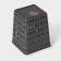 The storage basket “Current”, square, 9 × 11.5 cm, color gray