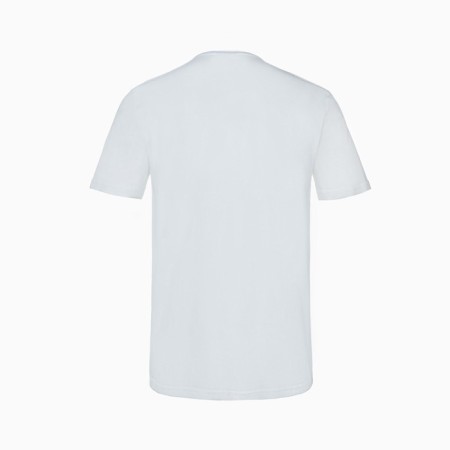T -shirt male, white color/print mix, size m-8