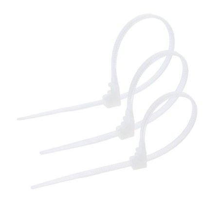 Clot of nylon tundra krep, reusable, 3.6x150 mm, white, in packaging 50 pcs.