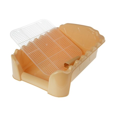 RIF toilet with a column, for dogs, 55 x 40 cm, beige-3