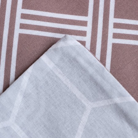 Bed linen 2 joint venture "Roman ornament": Crystick 180x217cm+pillowcase 50x70cm-2pcs, Poplin-5