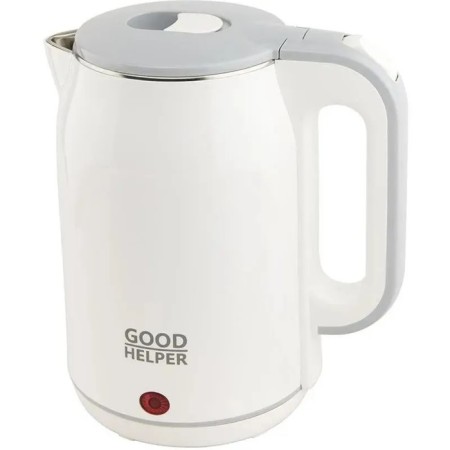 Electric kettle Goodhelper KPS-184C, plastic, Metal flask, 1.8 l, 1500 watts, white-1