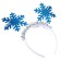 Carnival rim "snowflake", blue color