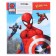 Notebook in a ruler of 12 sheets, 5 types of mix, cover coated cardboard, spider-man