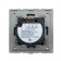 Sibling Powerlite-WS2B switch, wireless, sensory, 2 keys, black color black