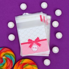 BOPP package with sticky tape, 