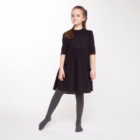 Pantyhose children's “smooth” color gray, 8-10 years old-2