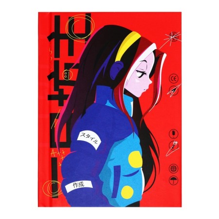 Notepad A7 64 sheets in the ANimeART cage, solid cover, offset unit
