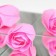 Soap roses, pink, set 6 pcs.