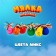 Funny face "Language", Mix colors
