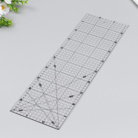 Patchwork ruler plastic 15x50 cm-1