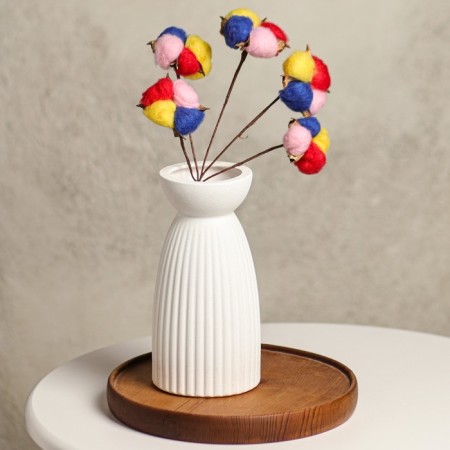 Dry Sudzet "Cotton" D-5 cm, 30 cm, mix-1