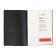 The weekly dated 2025, Escalada, a soft cover made of artificial leather, A6+, 80 sheets, embossing foil, block 70 g/m², black