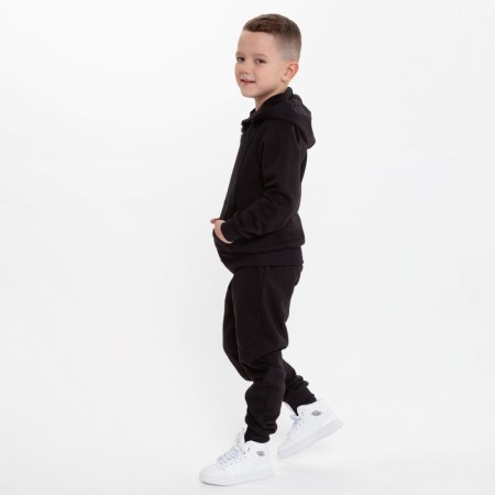 Costume for a boy (sweatshirt/pants), black color, height 140 cm-1
