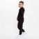 Costume for a boy (sweatshirt/pants), black color, height 140 cm