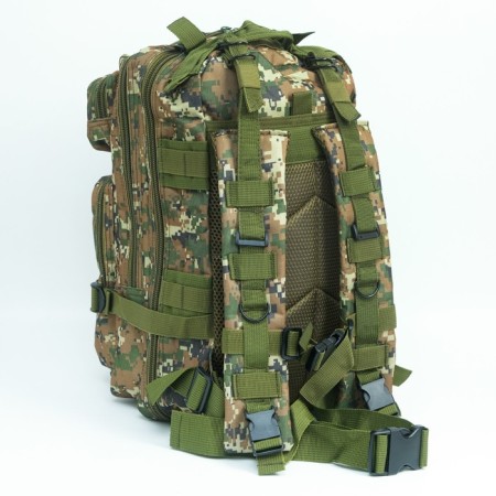 Tactical backpack "Storm Tactic" Male, 26 L, Oxford, Camouflage Marpat Woodland-1