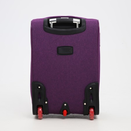 Small 20 suitcase, a lightning department, with extension, code castle, 3 wheels, 2 outer pockets, purple color-6