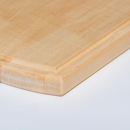 Defense and serving board "convex rectangle", with a groove array, 32 × 29.5 × 3 cm-3