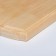 Defense and serving board "convex rectangle", with a groove array, 32 × 29.5 × 3 cm