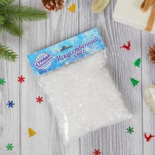Artificial snow, 50 g, transparent