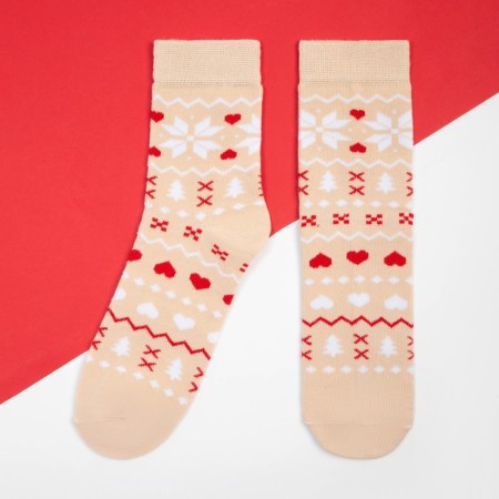 New Year's socks KAFTAN "Scandinavia" p. 36-39 (23-25 ​​cm)