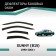 Defly window deflectors for Nissan Sunny (B15), 1998-2004
