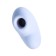 Vacuum-wave contactless stimulator of the Satiffyer Cutie Heart, silicone, blue color