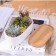 Pot "Eco Bonsai" oval, 17x9x6cm, white