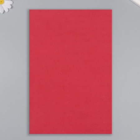 Foamiran 1 mm, 20x30 cm (set 10 sheets) BK002 red-3